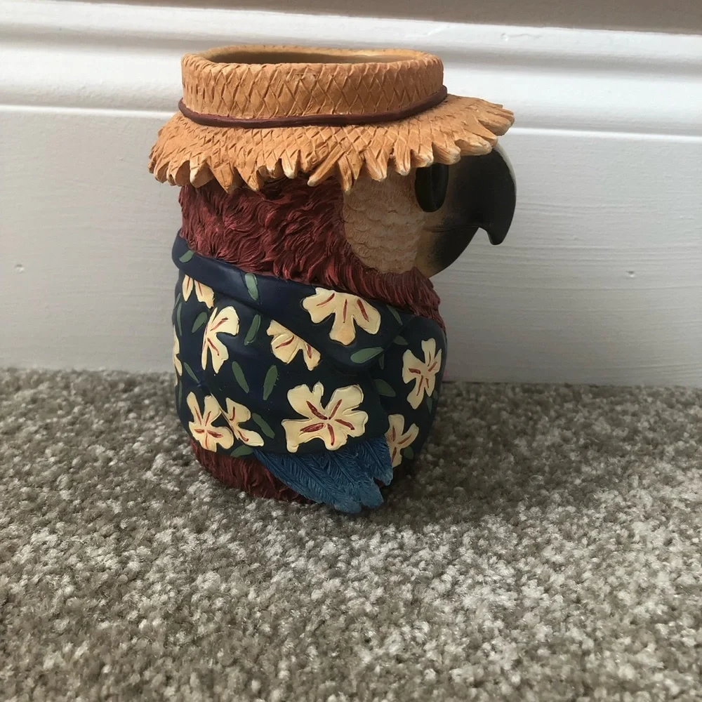 Tropical Parrot Bathroom Water Cup
